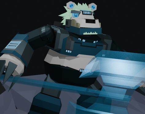 Giant Robotic Yeti
